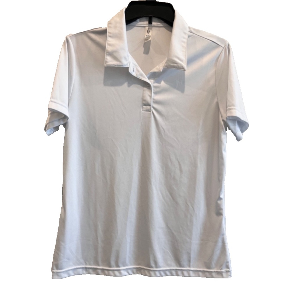 Team 365 Women's Zone Performance Polo, White Size L